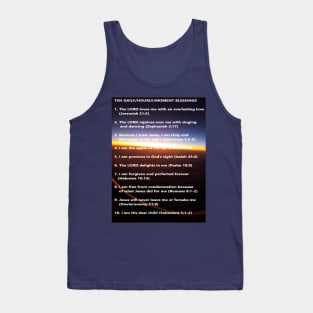 Ten Blessings for you each day/hour/moment Tank Top